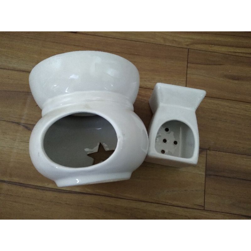 Tungku Burner Jumbo Ukuran Besar Keramik Full Glasir