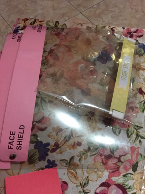 Face Shield Tebal Murah Cantik Min Order 2 Pcs