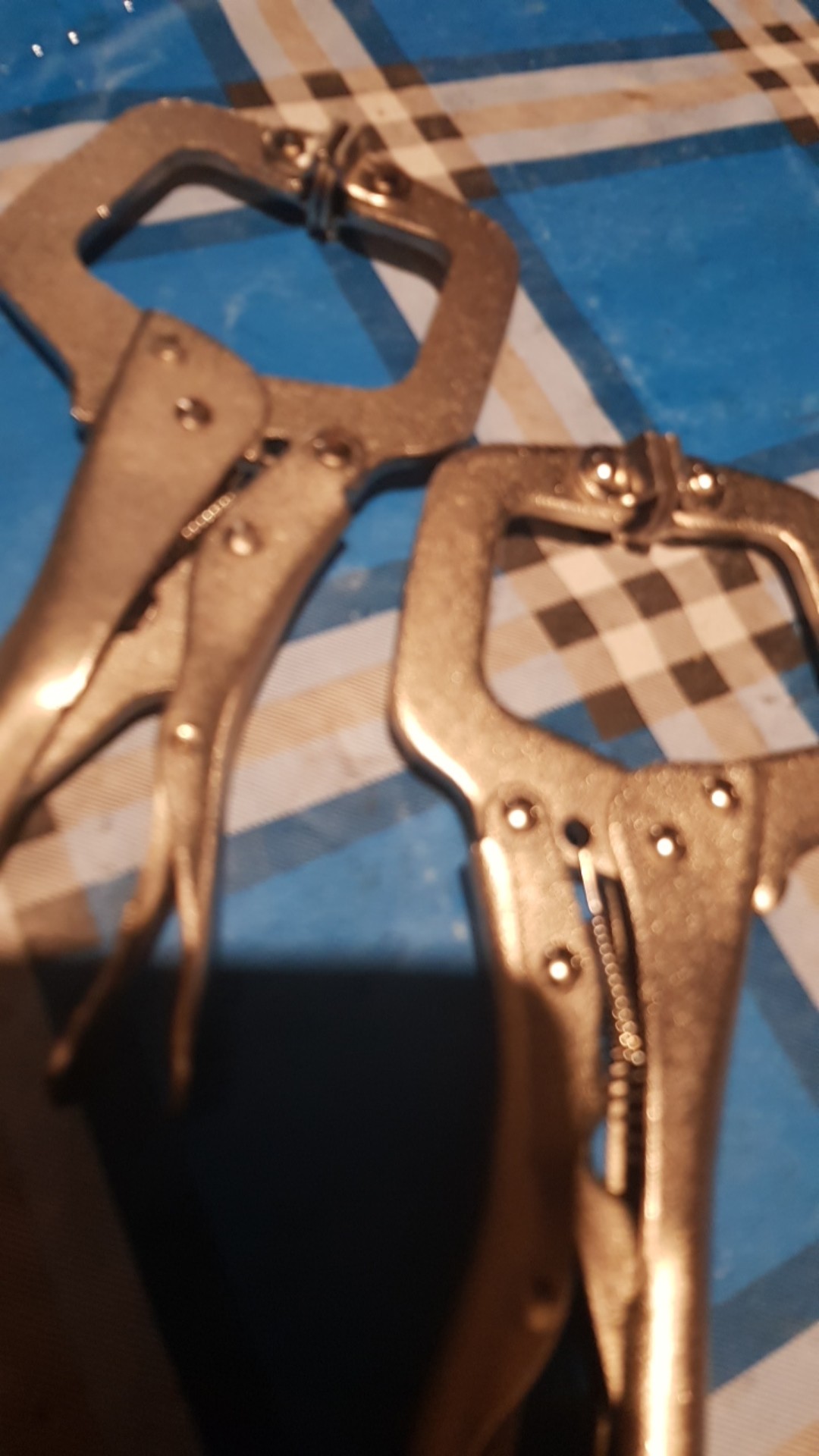 Tang Buaya Jepit Catok Kunci Mini Lock Plier C Clamp Swivel Lock