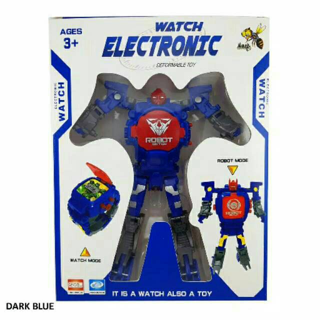 Jam Tangan Fashion Anak Robot Electronic Watch Character