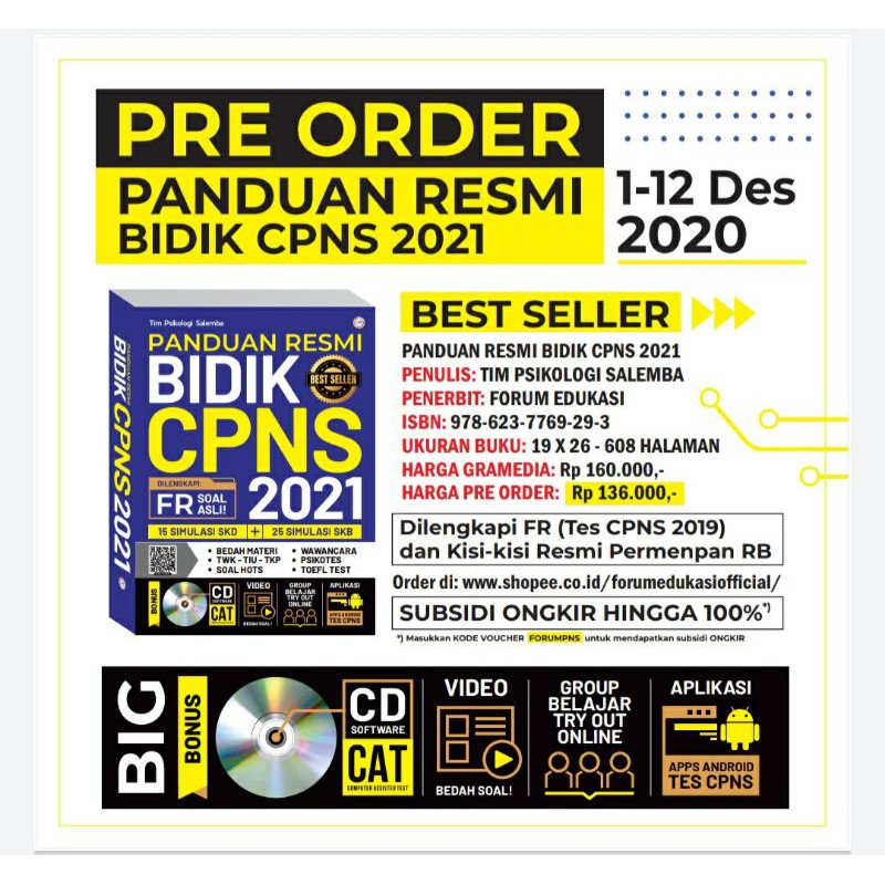 Panduan Resmi Bidik Cpns 2021 By Forum Edukasi Shopee Indonesia