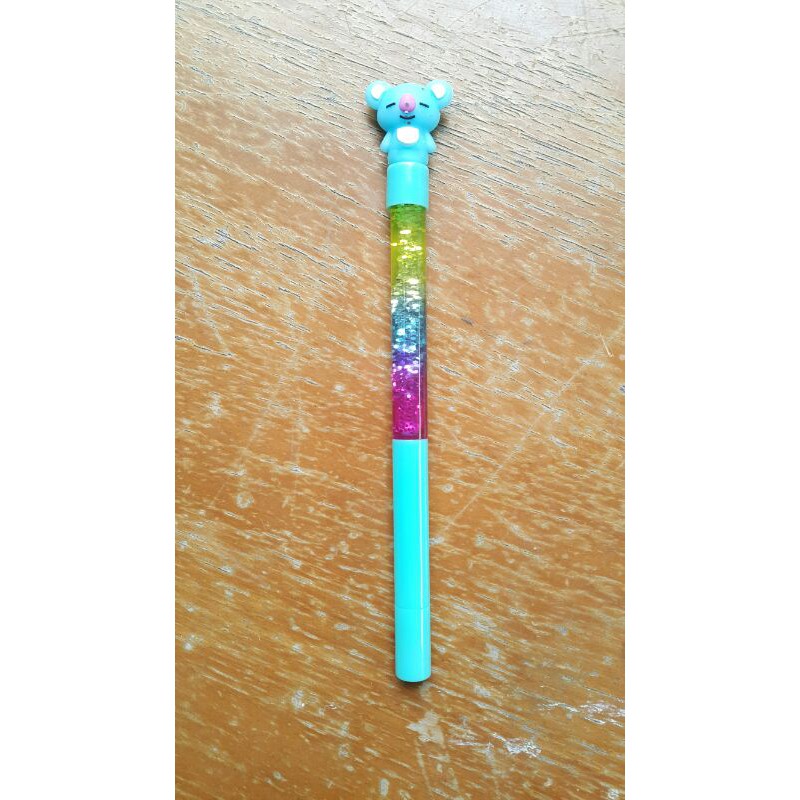 

BT21 PEN. K-POP. KOYA. WITH GLITTER.