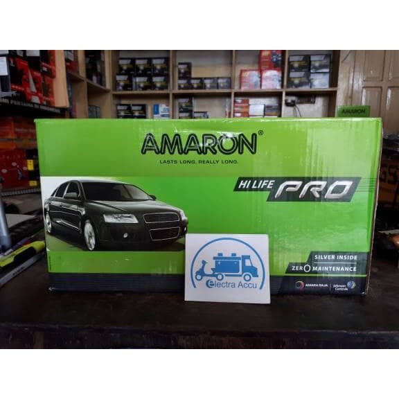 "Aki Mobil Mercy Diesel Din 100 60044 60038 Amaron Accu Kering"