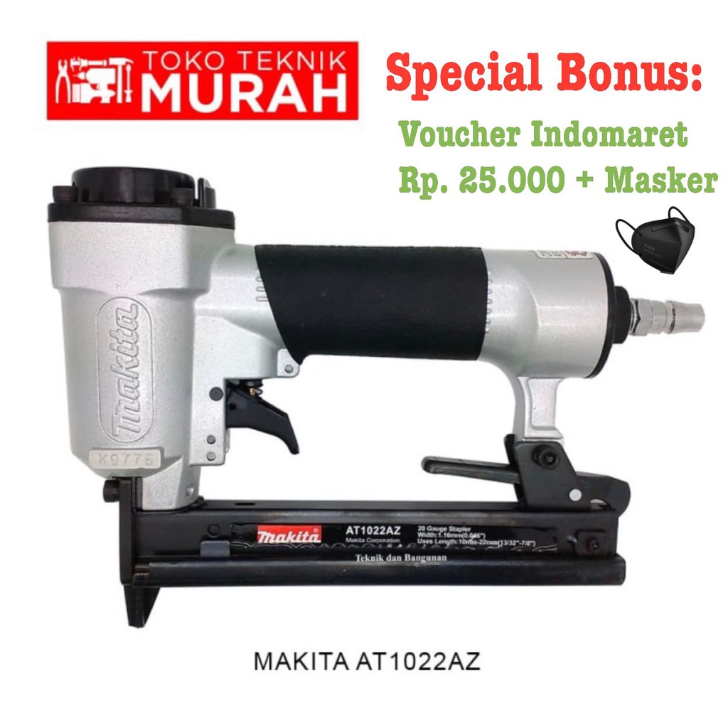 Makita AT 1022 AZ / AT1022AZ - Mesin Paku Tembak / Stapler