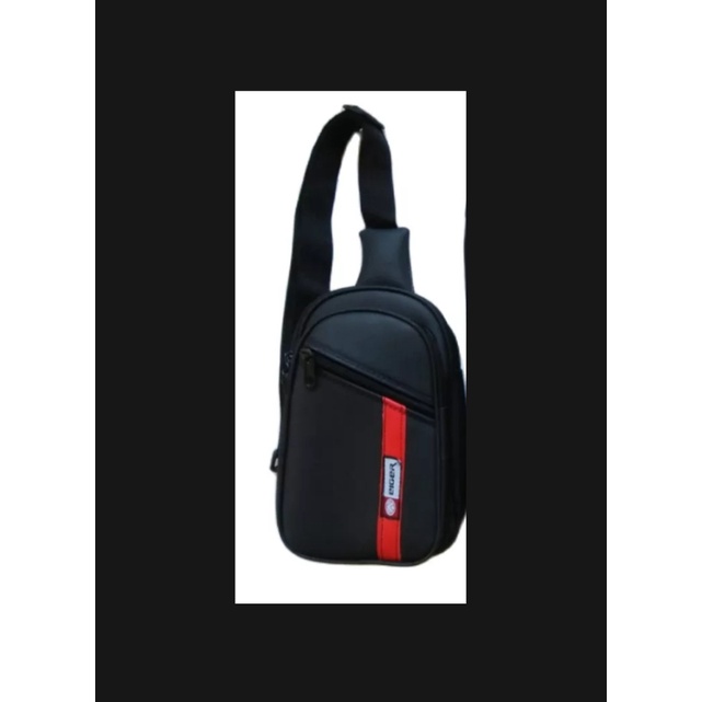 TAS SELEMPANG PRIA / TAS WAISBAG PRIA / TAS SELEMPANG NILON ATAU BOTOL