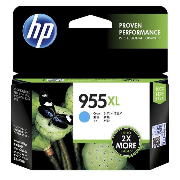 Tinta HP 955XL Ink Cartridge cyan original