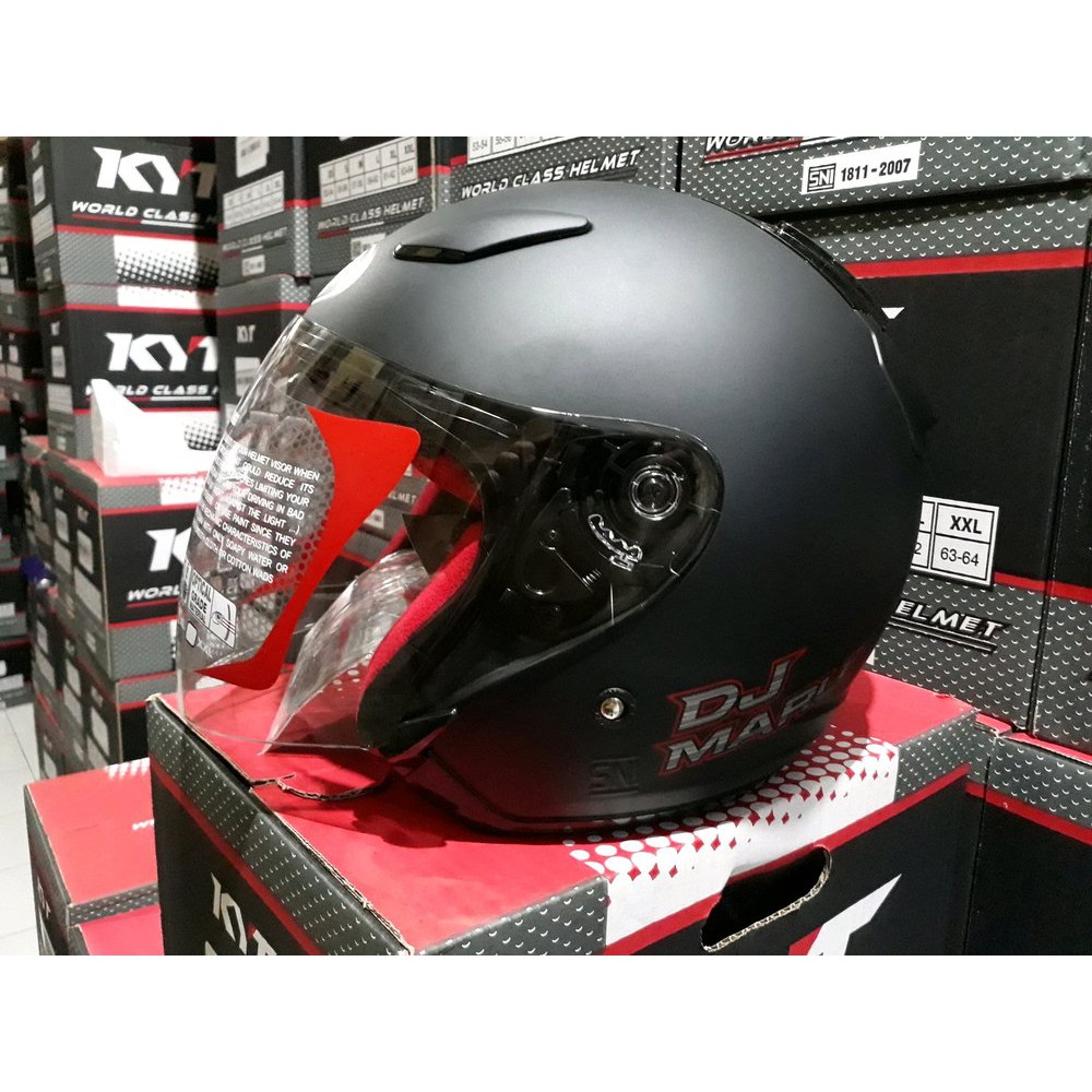 Helm size XXL KYT DJ Maru size XXL  Stock Terbatas