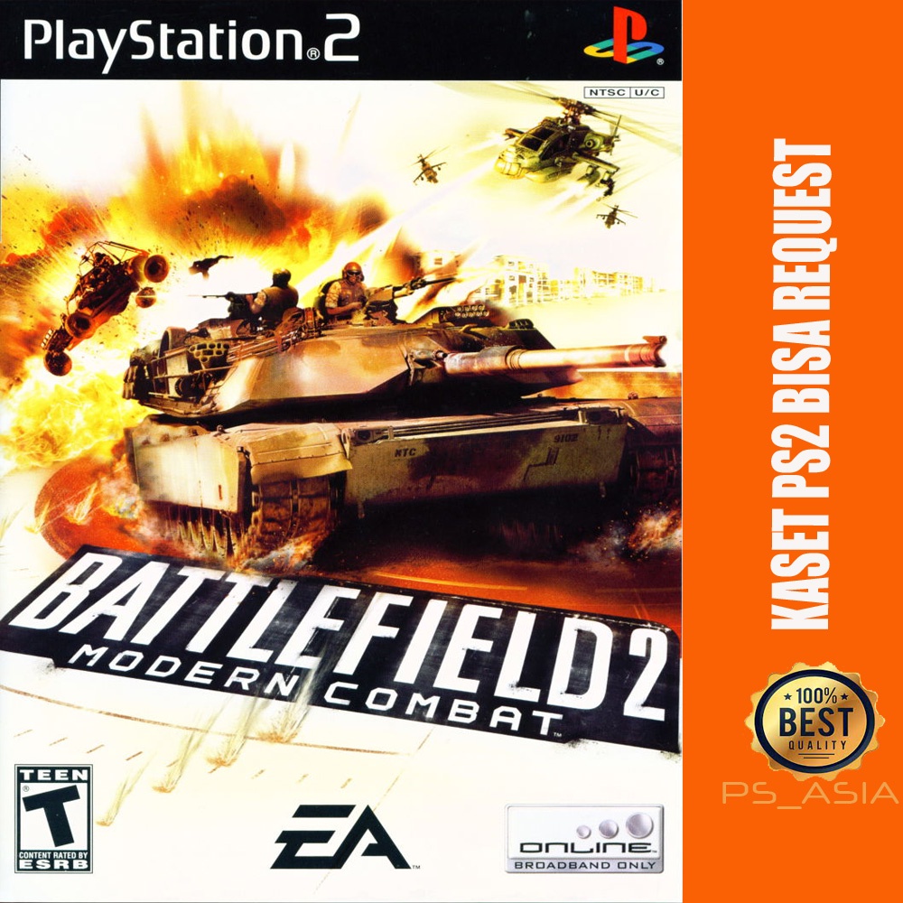 Kaset PS 2 Battlefield 2 Modern Combat