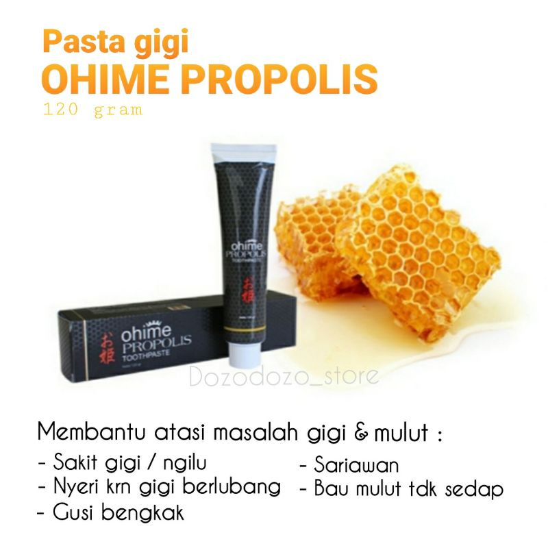 Ohime propolis pasta gigi odol atasi masalah gigi dan mulut