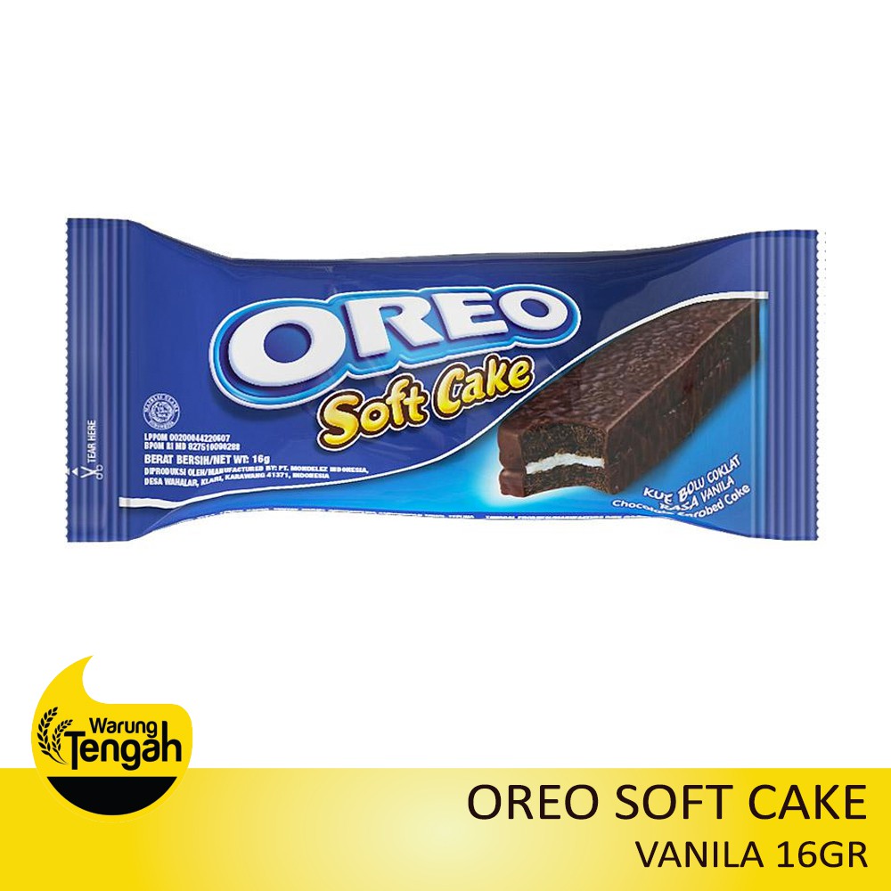 

[PCS] Oreo Soft Cake Vanila 16gr