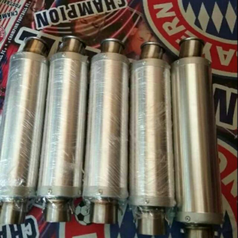 silincer knalpot polosan model DBS silencer knalpot only inlet 50