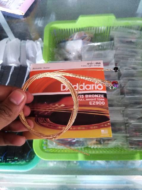 Senar gitar dadario tanpa packing