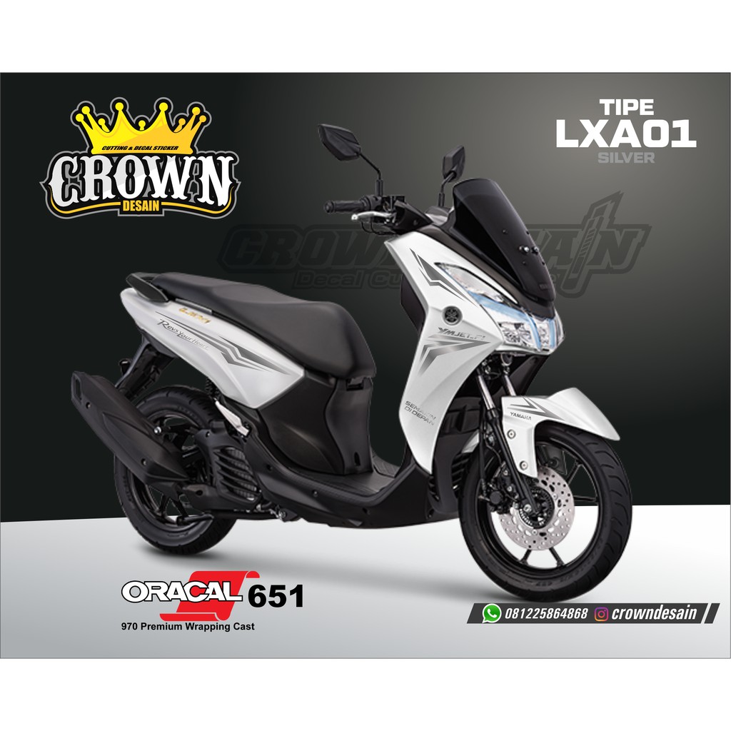 35 Terbaik Untuk Stiker Yamaha Lexi Putih Aneka Stiker 