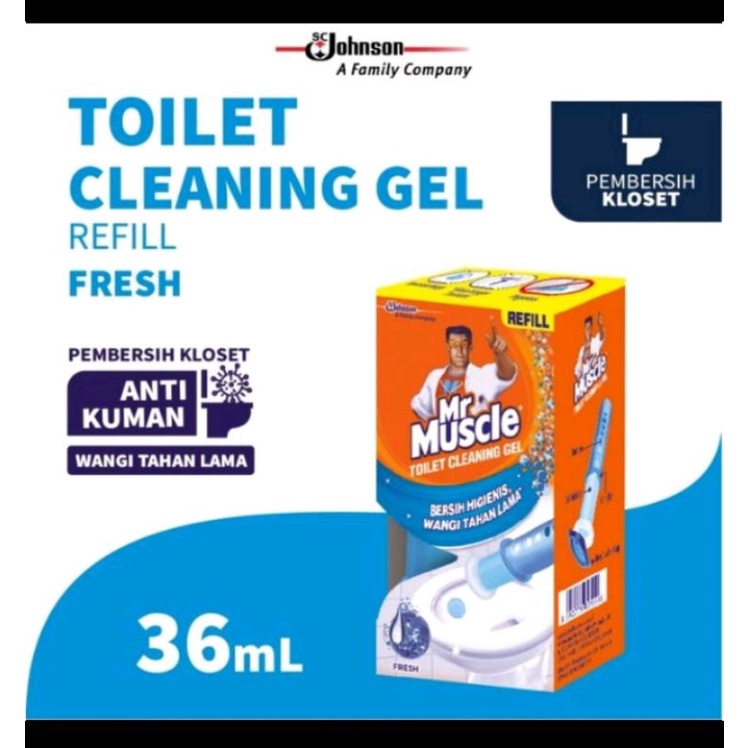 Mr muscle toilet cleaning gel refill