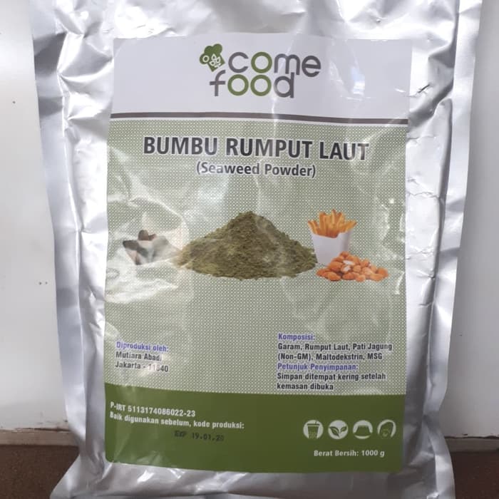 

Produk Terbaru - Seasoning Powder Seaweed/ Bumbu Tabur Import Taiwan 1Kg