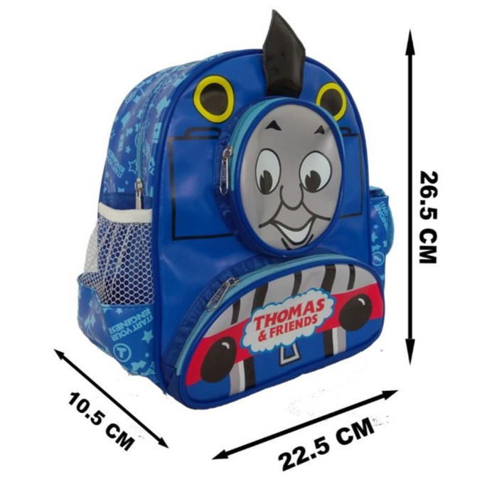 BAJ TAS RANSEL ANAK LAKI SEKOLAH PLAYGROUP / TK TOBOT THOMAS 3D PRINTING IMPORT TAHAN AIR (WATERPROOF) / TA052