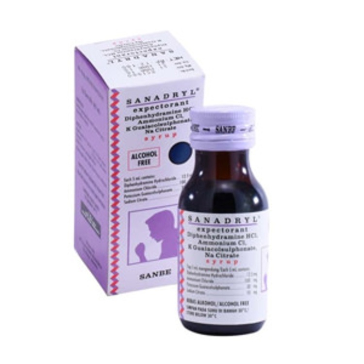 Sanadryl Obat Batuk SIRUP