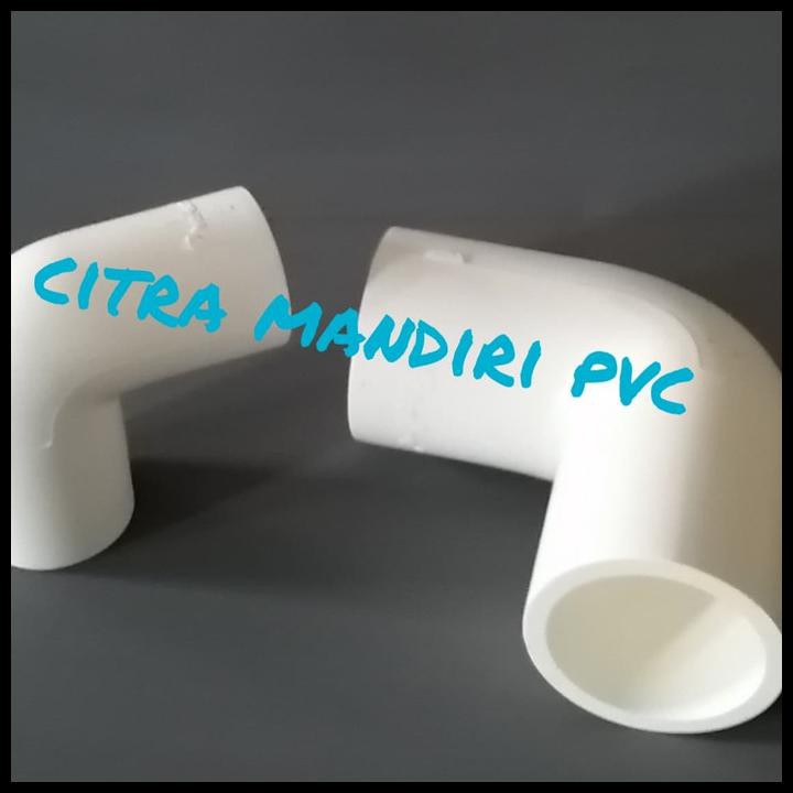 HOT SALE FITTING PVC PRALON KNIE AW - 1 - ELBOW AW - PUTIH