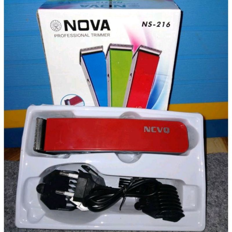 Alat cukur rambut, kumis Nova type NCVQ atau NS-216