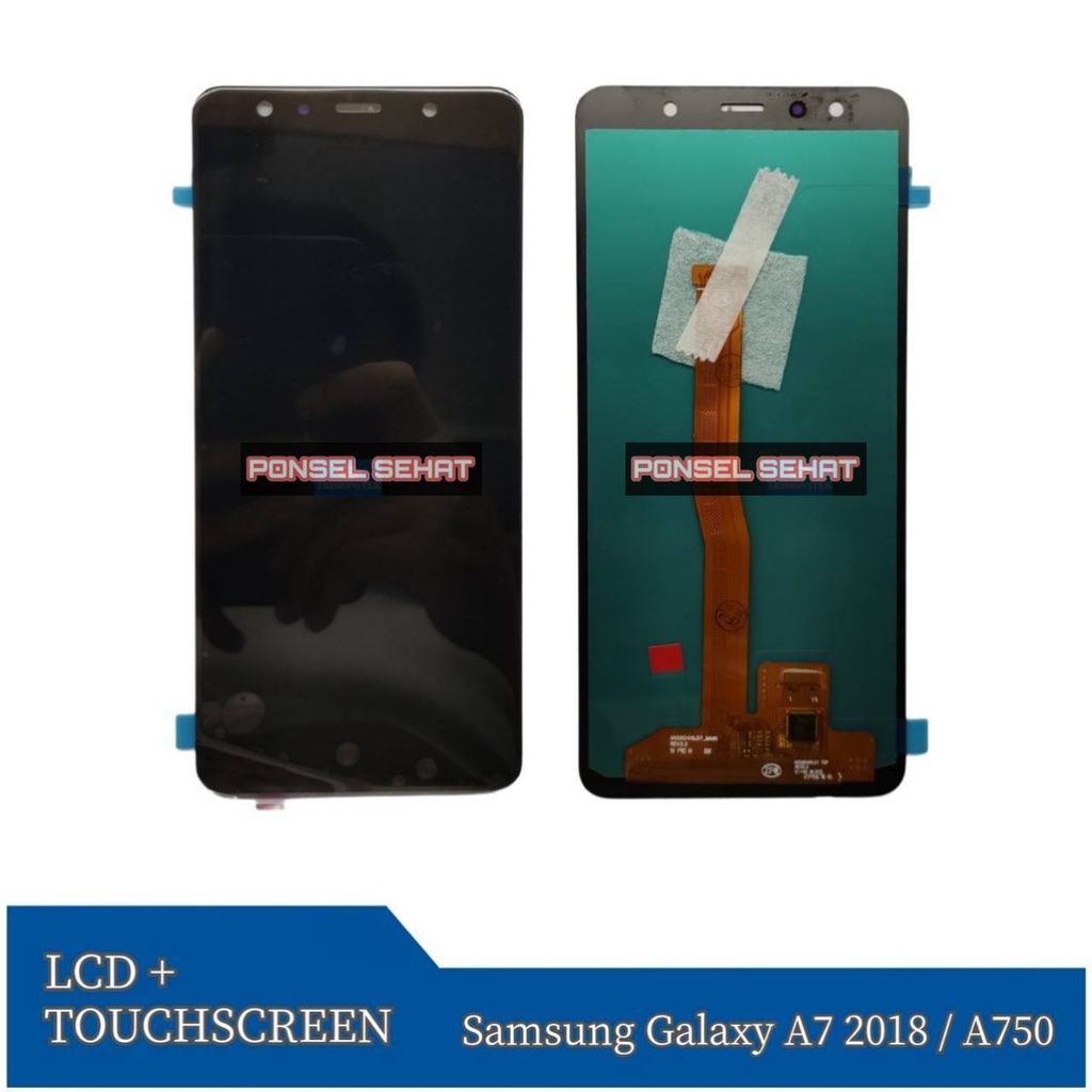 Lcd + Touchscreen Samsung Galaxy A7 2018 / A750 OLED / Original