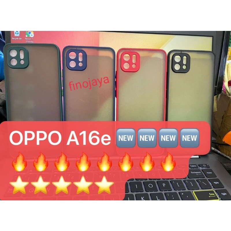 Case Aero My Choice Oppo A16E A16K Silikon Dove Pelindung Camera