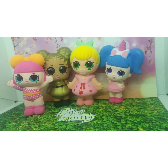 squishy lol murah / paket isi 4