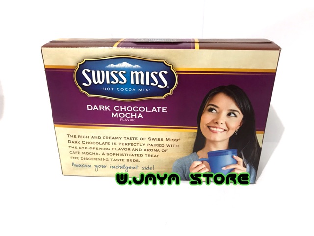 SWISS MISS HOT COCOA MIX DARK CHOCOLATE MOCHA 3in1