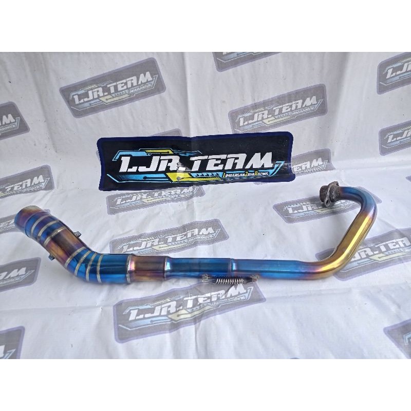 Leher Knalpot Racing Satria Fu Bluemoon Inlet 50
