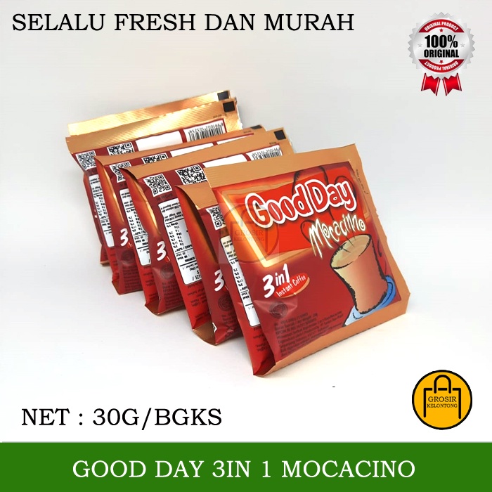 

GOOD DAY MOCACINO MINUMAN KOPI MOKA INSTANT 3IN1 COFFEE