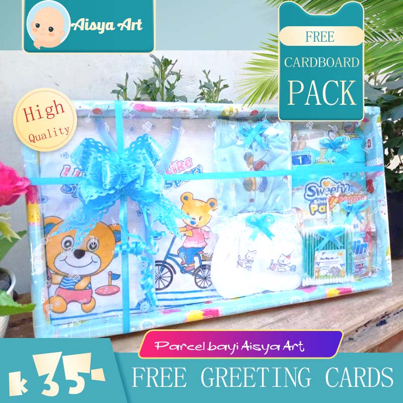 Parcel bayi Hampers bayi kado bayi baru lahiran baby gift set box kardus