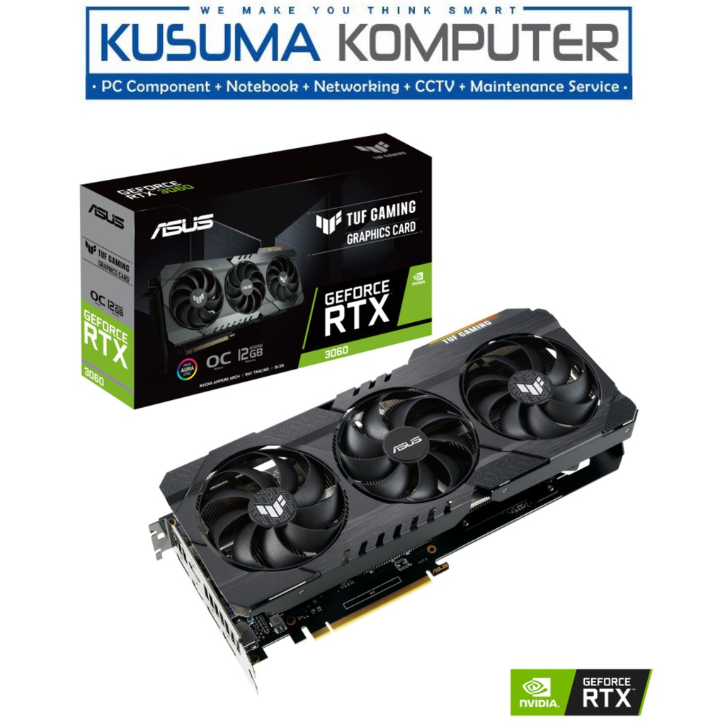 ASUS TUF Gaming GeForce RTX 3060 OC Edition 12GB GDDR6