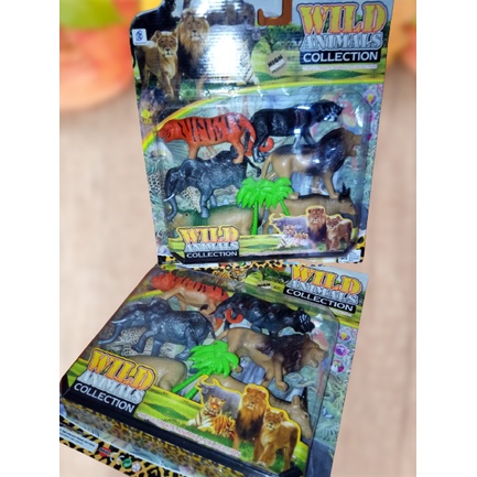 MAINAN ANAK KOLEKSI MAINAN FARM, ZOO & WILD ANIMAL / SET ANIMAL / MAINAN HEWAN BINATANG PLASTIK