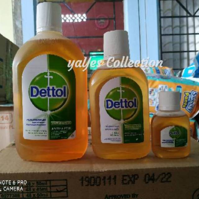 Sabun cair Dettol 45 - 95 - 245 - 495 ml anti bakteri antiseptik perlindungan anak bayi dewasa kuman