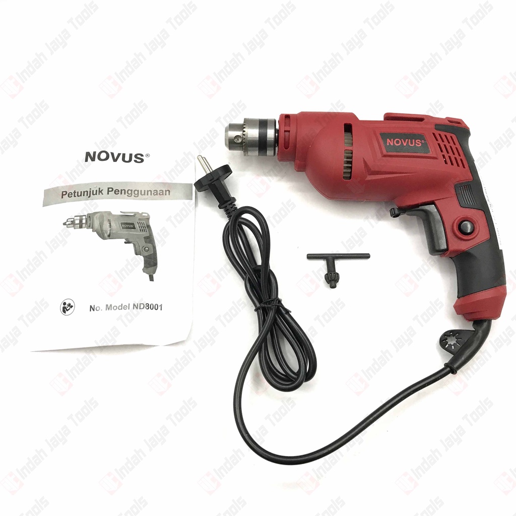 NOVUS Mesin Bor Besi dan Kayu 10 mm - Electric Drill