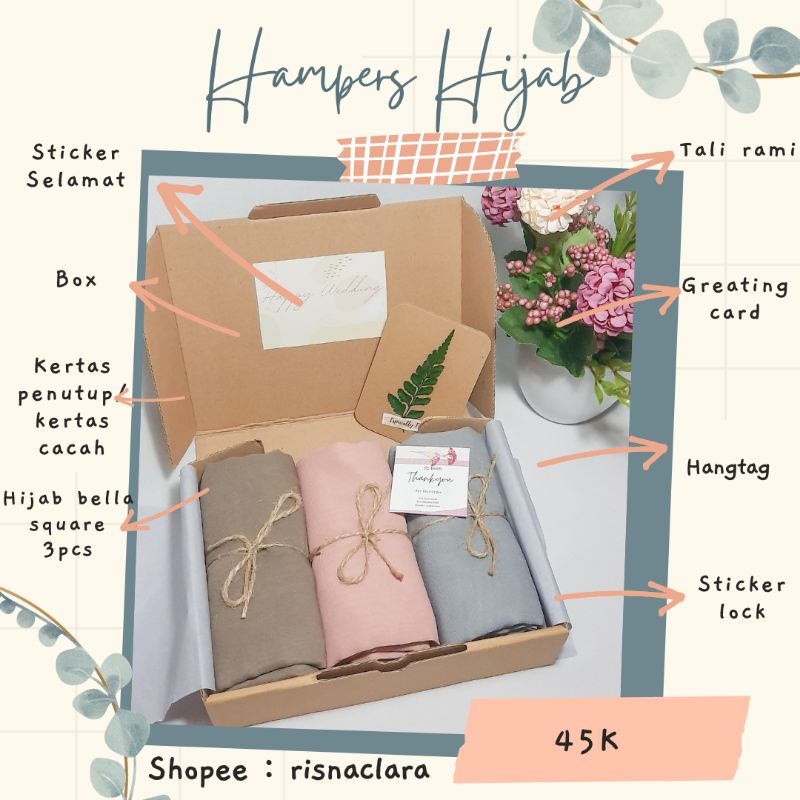 

Hampers/ Gift Box Hijab Tasikmalaya