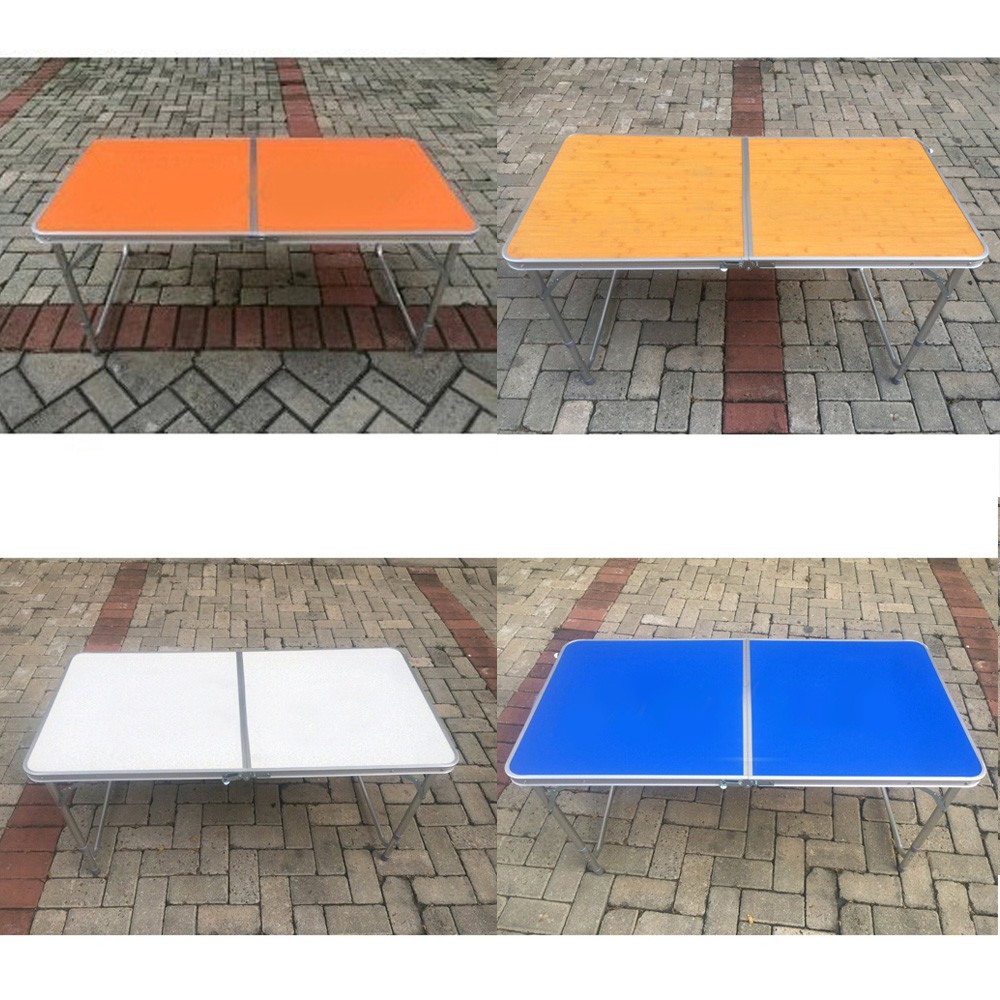 MEJA LIPAT KOPER HPL ALUMINIUM MEJA LIPAT PORTABLE MEJA LIPAT KOPER HPL ALUMINIUM MEJA LIPAT PORTABLE