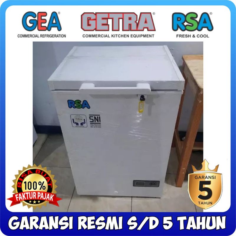 KULKAS BOX CHEST FREEZER RSA 100 LITER CF 110