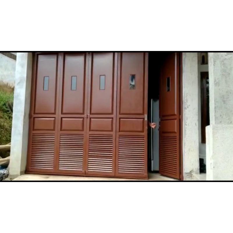 PINTU GARASI TERBARU / PINTU LIPAT / PINTU GARASI  KEREN TERLARIS