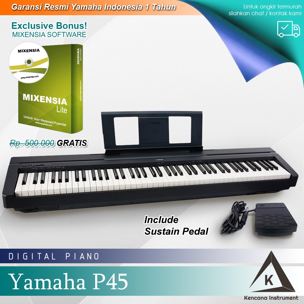 Digital Piano Yamaha P45 / P-45 / P45B / P-45B