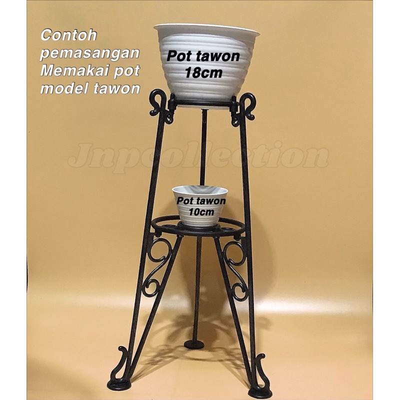 Kaki Pot Tanaman Standing Bahan Plastik/Pot Tawon/Pot Bunga/Pot Tanaman/Bunga artificial