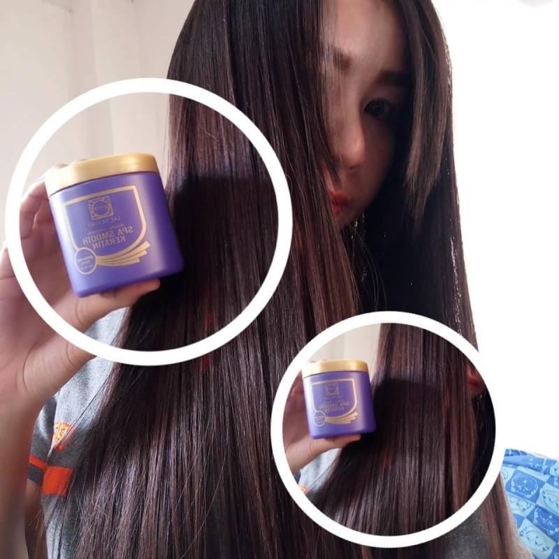 Lae Sa Luay Hair Spa Smooth Keratin Masker Rambut / Hair Mask / Keratin / Creambath BPOM