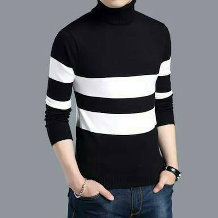 SWEATER PRIA SWEATER RAJUT PRIA STRAIGHT