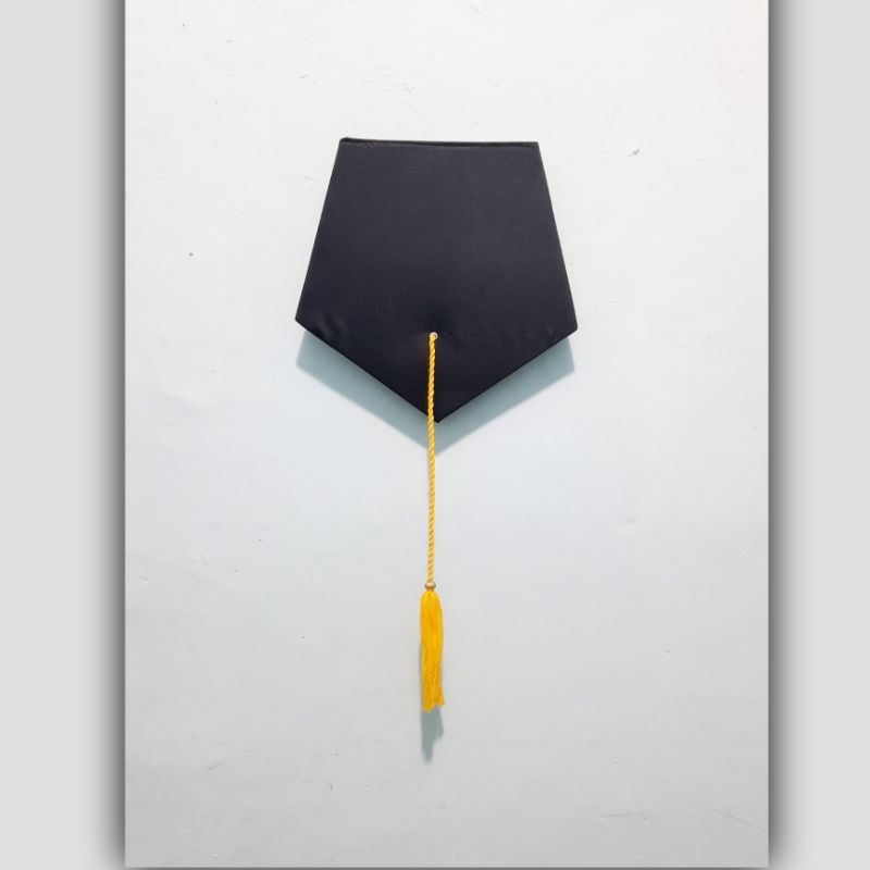 Ay00 Topi Toga Wisuda TK_warna kuncir bisa request