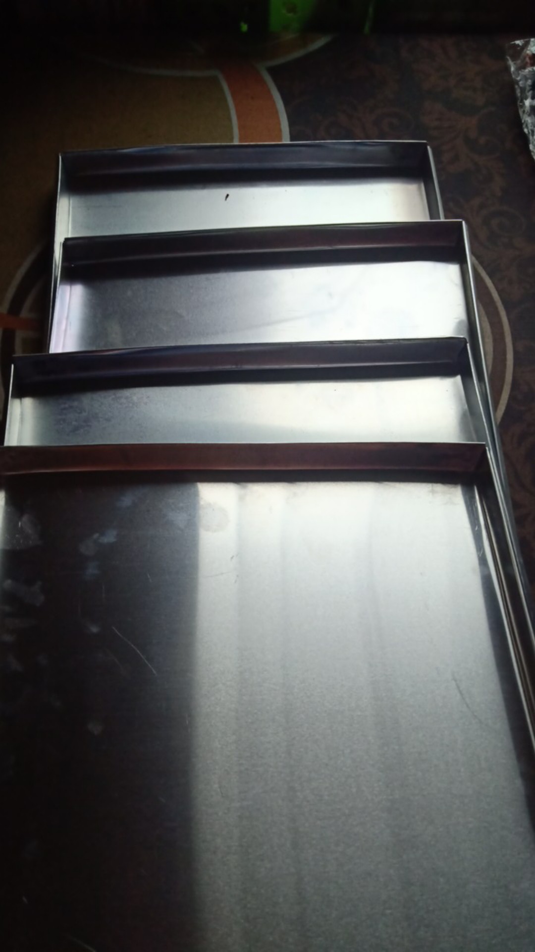 4 Pcs Loyang Kue Kering Ukuran 27x20 Cm / Loyang Kue / Loyang Kuker