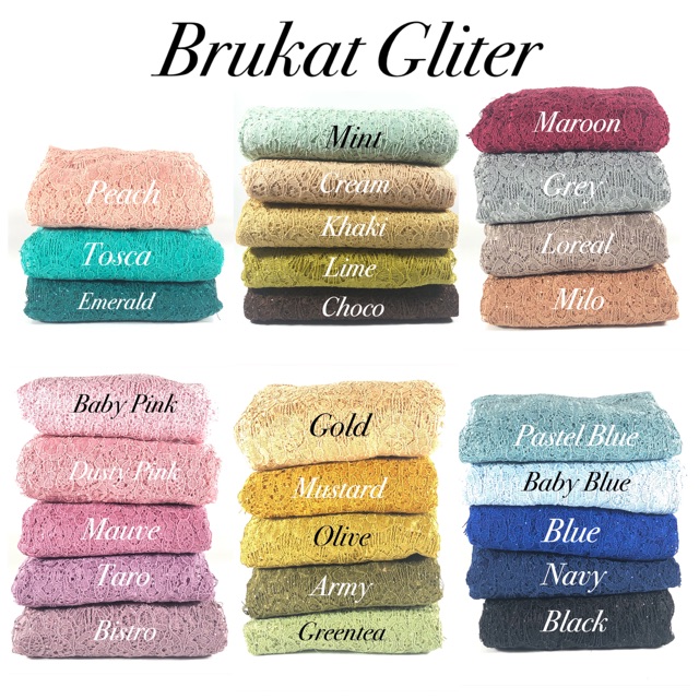 New Cape Brukat Lipat Depan