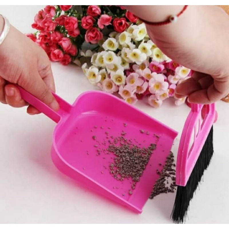 Set sapu plus pengki - Sapu mobil - Sapu pembersih mobil