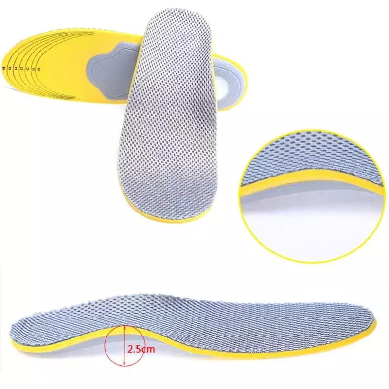 INSOLE SEPATU ARCH SUPPORT ALAS SEPATU OLAHRAGA INSOLE SEPATU PRIA INSOLE SEPATU WANITA ALAS SEPATU BANTALAN KAKI DATAR