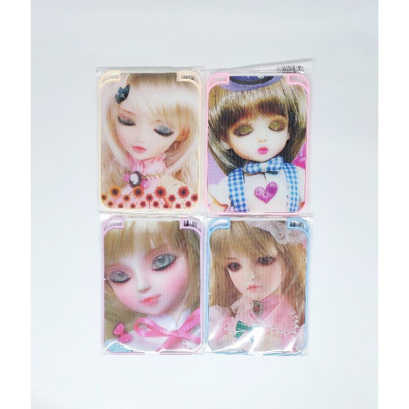 Cermin lipat / cermin make up / cermin fancy / souvenir-Cermin Lipat 3D