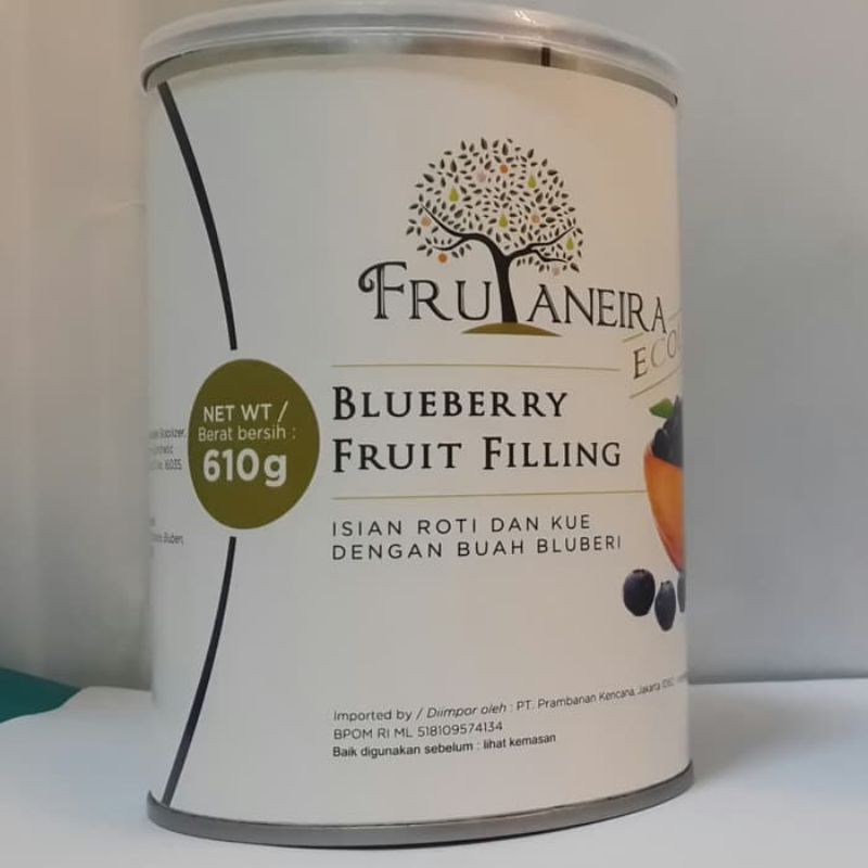 

FRUTANEIRA BLUEBERRY FRUIT FILLING 610GR