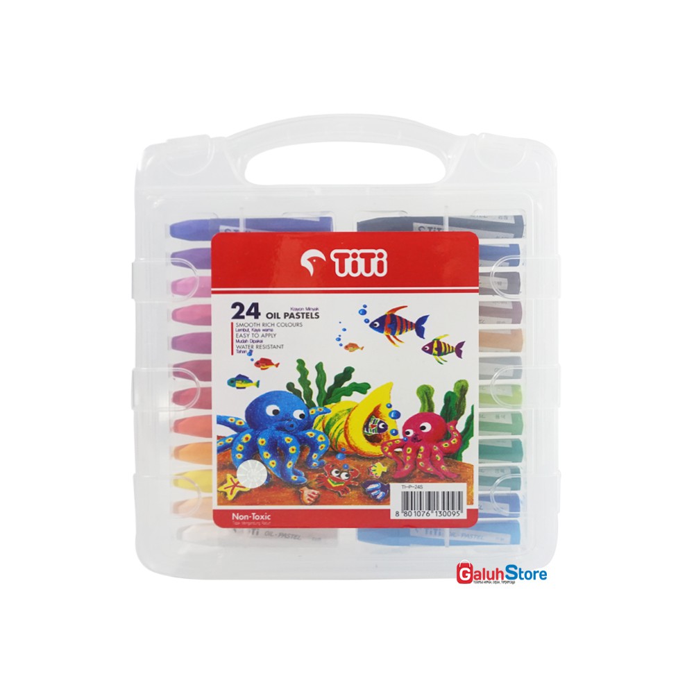 

Titi Crayon Oil Pastel 24 Warna